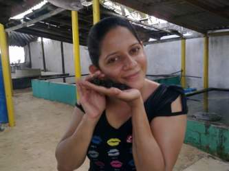 Animals are the greatest cure for sadness! Here I am at the turtle farm in Hikkaduwa, Sri Lanka.